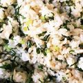 ととてひま74☆'s cooksnap of when they made くせになる～かぶ（大根）の葉のピラフ.