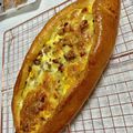 のりのり⭐'s cooksnap of when they made トルコのお惣菜パン ピデ.