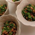 どっぷりめ's cooksnap of when they made これは美味！『春菊の納豆和え』.
