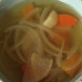 クックZ8J4H4☆'s cooksnap of when they made 大根と白菜のコンソメスープ.