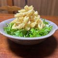 mito_sama's cooksnap of when they made 水菜と油揚げのサラダ.