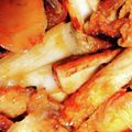 こずっぺ's cooksnap of when they made 余った鶏皮おつまみ♡鶏皮ちくわ甘辛煮.