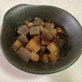 papikun's cooksnap of when they made 大根とこんにゃくの炒め煮！.