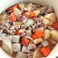 みこひろママ's cooksnap of when they made 大根と人参と豚肉の炒め煮.