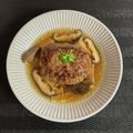 YUKA190201's cooksnap of when they made きのこたっぷり煮込みハンバーグ【電気】.