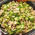 みこひろママ's cooksnap of when they made 炒めるだけ！簡単きゅうりチャンプルー.