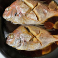 クック6A01DE☆'s cooksnap of when they made 鯛とごぼうと生姜の甘い煮付け.