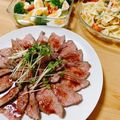 to♡'s cooksnap of when they made 1人分200円！失敗なしのローストビーフ.