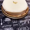 チャレンジャ's cooksnap of when they made レアチーズケーキ　クリアファイルで簡単.