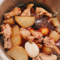 miracle♡'s cooksnap of when they made 手羽先と大根の煮物☆.