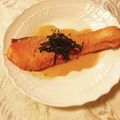 yesmama's cooksnap of when they made 鮭の明太子クリームソースがけ.