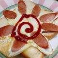 Takane1211's cooksnap of when they made おひさまみたい♪簡単ソーセージエッグパン.