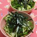 赤い電話's cooksnap of when they made 簡単！メイン級★水菜のチョレギサラダ.