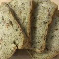 Remtan's cooksnap of when they made ✿HB✿ほうれん草とベーコンの食パン.