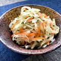 お料理ニャロメ's cooksnap of when they made 簡単♪ 玉ねぎ、大根のマリネ風.