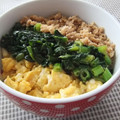 shouko's cooksnap of when they made フナ家のとりそぼろ丼✿.