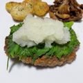 okamelove's cooksnap of when they made つなぎ不要！簡単ふわふわ豆腐ハンバーグ.