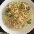 mame_cook4's cooksnap of when they made シーフードミックスで簡単クリームパスタ！.