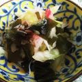 クック6DDPP8☆'s cooksnap of when they made ★キャベツ・わかめ・カニカマの酢の物★.