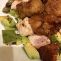 yuko16's cooksnap of when they made まぐろステーキ＆アボカドのバター醤油丼.