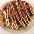 チェリチョコ's cooksnap of when they made カリフラワーの葉でお好み焼き.