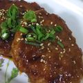 ボビン姫's cooksnap of when they made 青い部分たっぷり♪お豆腐長ネギ豚つくね.