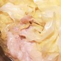 よ☆ひ's cooksnap of when they made 春キャベツと豚バラのフライパン蒸し.