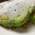 グルテン無礼講's cooksnap of when they made m小松菜たっぷりパンケーキ.