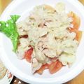 ダイエッターひさ子's cooksnap of when they made トマトのツナマヨ玉ねぎのせサラダ.