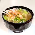 かっちゃん杉's cooksnap of when they made 蟹のお味噌汁.