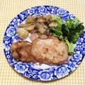 わたさな2016's cooksnap of when they made 塩麹で豚ロースの味噌漬け✿.