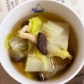 すーぱーにゃんた's cooksnap of when they made 霜降りひらたけと白菜のスープ蒸し.