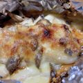 るぅ・x・'s cooksnap of when they made 鮭ときのこのちゃんちゃんチーズホイル焼き.