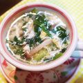お山のエイ's cooksnap of when they made スタミナアップ！ニラと卵の中華スープ.