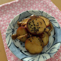 ピンクのたまご's cooksnap of when they made さつまいもときのこの甘酢炒め.