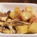＊もぐたん＊'s cooksnap of when they made フライパンで!舞茸とポテトのアヒージョ風.