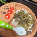 ☆sinnkuro★'s cooksnap of when they made 簡単！子供パクパク、あまから牛丼.