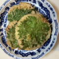 moripu's cooksnap of when they made 蓮根のはさみ天.