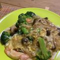 みみず◎'s cooksnap of when they made とろ〜り！かにかまと玉子のあんかけうどん.