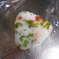 お塩と砂糖's cooksnap of when they made 大人の梅わさび青紫蘇おむすび　.