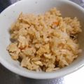 お塩と砂糖's cooksnap of when they made 残った煮汁で！簡単炊き込みごはん.