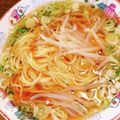 こずっぺ's cooksnap of when they made 即席時間で作れる☆生醤油ラーメン.