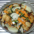 rikka4869's cooksnap of when they made 鶏胸肉とたっぷり野菜の南蛮漬け.