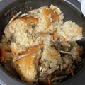 クック9P6O5D☆'s cooksnap of when they made ゴボウ香る♪すき焼きリメイク炊き込みご飯.