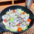 料理男子部🍻's cooksnap of when they made 牡蠣とアサリの酒蒸し.