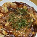 クック甘党。's cooksnap of when they made 納豆お好み焼き(簡単キャベツ版）*:・.