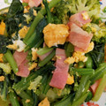freesiaMS's cooksnap of when they made 小松菜とベーコンの卵とじ炒め.