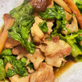 majyu1011's cooksnap of when they made 超簡単☆豚肉とわさび菜のコク旨炒め.
