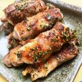バウチャン's cooksnap of when they made 肉巻きチーズちくわ☆青のり塩味.