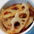 ★お結び☆'s cooksnap of when they made 免疫力アップ！レンコンの梅おかか和え.